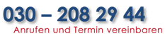 Anrufen und Termin vereinbaren